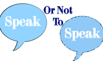 To Speak or Not to Speak